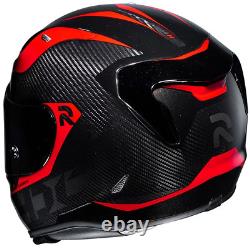 Hjc Rpha 11 Bleer Red Carbon Fibre Gloss Full Face Motorcycle Helmet