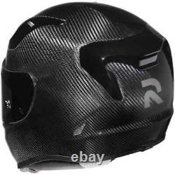 Hjc Rpha 11 Carbon Fibre Plain Black Gloss Full Face Motorcycle Helmet