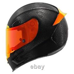 Icon Airframe Pro Carbon Fiber Red Full Face Motorcycle Helmet