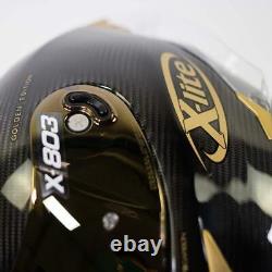 In Store XL 2023 Motogp X-lite X803 Rs Carbon Limited Gold Edition Crash Helmet