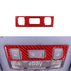 Interior Full Set Cover Trim Kit Red Carbon Fiber For Audi TT 8N 2001-2006