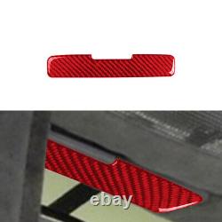 Interior Full Set Cover Trim Kit Red Carbon Fiber For Audi TT 8N 2001-2006