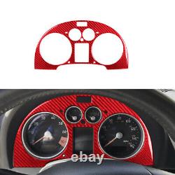 Interior Full Set Cover Trim Kit Red Carbon Fiber For Audi TT 8N 2001-2006