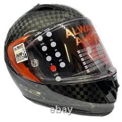 LS2 FF323 Arrow Carbon FIM Full Face Motorcycle Helmet Track Day Bike Lid