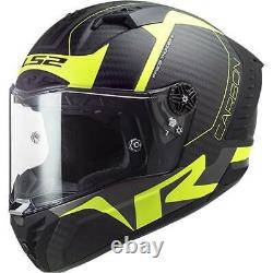 LS2 FF805 Thunder Carbon Fluo Motorcycle Motorbike Full Face Racing Helmet