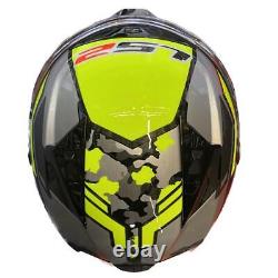 LS2 FF805 Thunder Space Carbon Fibre Full Face Motorcycle Helmet Track Bike