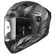 LS2 FF805 Thunder Volt Carbon Fibre Full Face Motorcycle Helmet Track Bike
