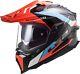 LS2 MX701 C Explorer Carbon Fibre Full Face Motorcycle Helmet XL 61cm-62cm