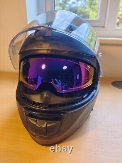 LS2 Vector C Carbon Fibre Motorbike Helmet Medium