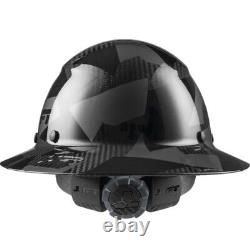 Lift Safety Dax Carbon Fiber Full Brim Hard Hat Black Camo- NEW