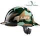 Lift Safety Dax Carbon Fiber Full Brim Hard Hat Jungle Camo HDC-20CJ- NEW