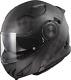 Ls2 Ff313 Vortex Matt Carbon Fiber Full Face Dvs Helmet Flip Up Front Crash