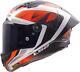 Ls2 Ff805 Thunder Carbon Fiber Acu Gold Full Face Motorcycle Helmet Raute Red