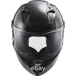 Ls2 Ff805 Thunder Carbon Fibre Full Face Motorcycle Crash Helmet Gloss Carbon