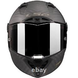 Ls2 Ff805 Thunder Gp-pro Carbon Fibre Full Face Motorcycle Crash Racing Helmet