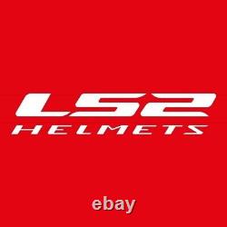 Ls2 Ff807 Dragon 6k Carbon Fibre Dual Visor Full Face Motorbike Helmet Trax Blue