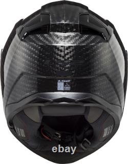 Ls2 Ff811 Vector II Carbon Fiber Ece22.06 Dual Visor Full Face Motorbike Helmet