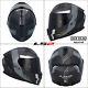 Ls2 Ff811 Vector II Carbon Fibre Fullface Motorbike Helmet Grid Matt Black Grey