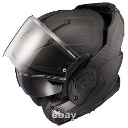 Ls2 Ff901 Advant X Carbon Fibre Modular Flip Front Full Face Motorcycle Helmet