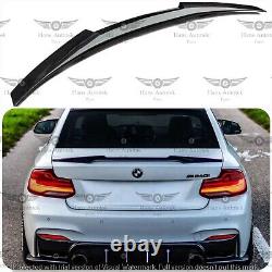 M4 STYLE FULL CARBON FIBER REAR SPOILER FOR BMW 2 Series F22& M2 F87 Competition