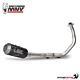 MIVV MK3 full exhaust system in carbon fiber racing for Yamaha MT125 2020