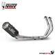 MIVV MK3 full exhaust system in carbon fiber racing for Yamaha R7 2022