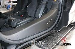 Mclaren 720S 2017-2020 Matte Carbon Fiber Full Length Inner Door Sills