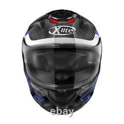 Motorcycle Helmet Carbon X-Lite X-903 Ultra Harden Full Face Blue Red Black 052