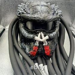 Motorcycle Predator Helmet Braids Capacete decoration ponytail Cool look Custom