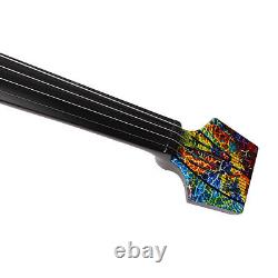 (Multi Colored)Full Size Electric Violin With Carbon Fiber Body Stylish