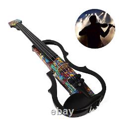 (Multi Colored)Full Size Electric Violin With Carbon Fiber Body Stylish