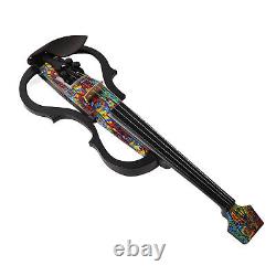 (Multi Colored)Full Size Electric Violin With Carbon Fiber Body Stylish