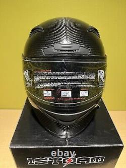 NEW Genuine Real Carbon Fiber 1Storm Motorcycle Full Face Helmet DOT Black S-XXL