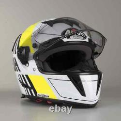 New Airoh Gp500 Full Face Carbon Fibre Motorcycle Sportsbike Helmet Ktm Orange