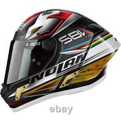 Nolan X-804 RS SBK CARBON Full Face Motorcycle Motorbike Helmet + DARK VISOR