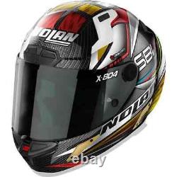 Nolan X-804 RS SBK CARBON Full Face Motorcycle Motorbike Helmet + DARK VISOR