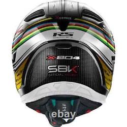 Nolan X-804 RS SBK CARBON Full Face Motorcycle Motorbike Helmet + DARK VISOR