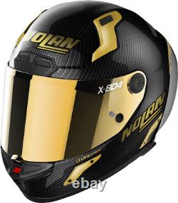 Nolan X-804 RS Ultra Carbon Gold Edition Sports Race Motorbike Helmet (X-Lite)
