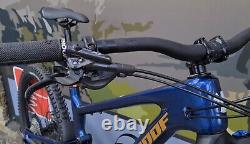 Nukeproof Giga 297 Factory Carbon Bike (XT 2022) Small KRAKEN BLUE