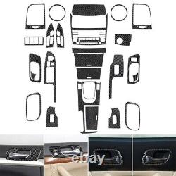 Premium Carbon Fiber Interior Full Kit Cover for Acura For TSX 0408 27Pcs/Set