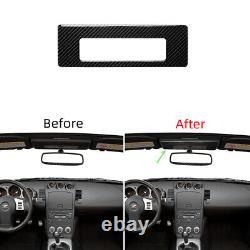 RHD Carbon Fiber Interior Full Cover Trim For Nissan 350Z 2006-2009 Manual