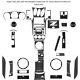 RHD Carbon Fiber Interior Full Cover Trim For Nissan 350Z Manual Type B 2003-05