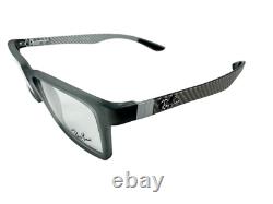 Ray Ban NEW Carbon Fiber Demi Gloss Grey Frames Mens 53-17-145 Eyeglasses RX8901