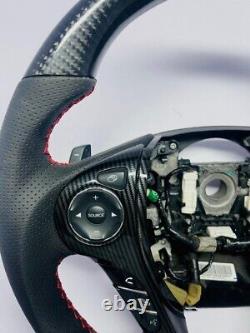 Real Carbon Fiber Full Option Steering wheel For Honda Accord 2013-2018