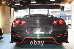 Real Carbon fiber full body kit fit for Nissan 08-17 GT-R GTR R35 Nismo N attack