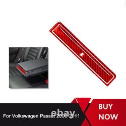 Red Carbon Fiber Interior Full Set Trim Sticker For VW Passat 2006-2010