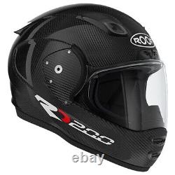 Roof RO200 Carbon Helmet Motorcycle Motorbike Glossy Carbon