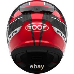 Roof RO200 Carbon Motorcycle Motorbike Helmet Falcon Red White