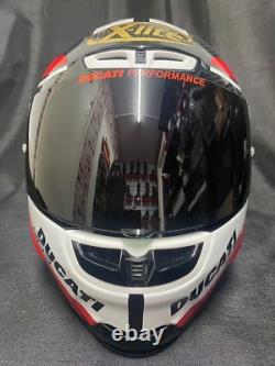 SALE X-Lite X-803RS 50th Carbon FREE DARK Visor DUCATI STICKERS Motorbike Helmet