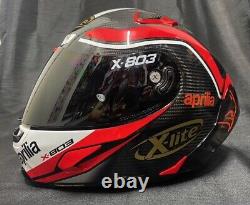 SALE X-Lite X803RS 50th Anniv FREE DARK Visor APRILIA STICKERS Motorbike Helmet